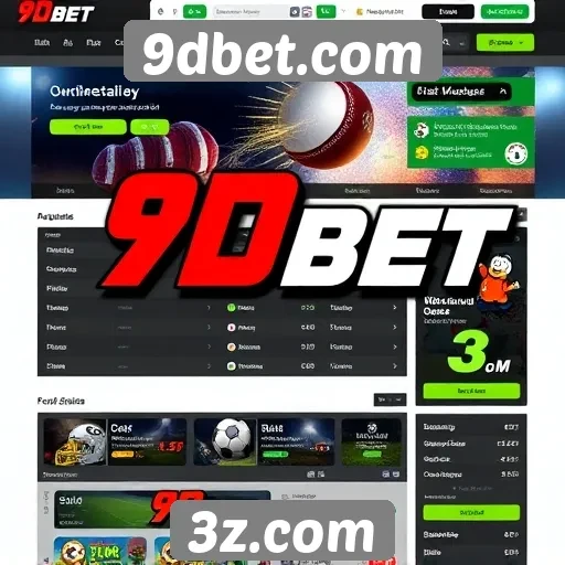 Experiência de usuário no site 9dbet.com